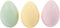 Plastic Eieren Pastel, 12st.