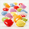 Plastic kralen, afm 15x15 mm, kleuren assorti, 700 ml