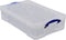 Plastic opbergbox met deksel 33 Ltr
