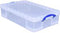 Plastic opbergbox met deksel 33 Ltr