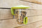 Plastic singing friend - Feedr - Groen