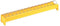 Plastic voedertrog 75 x 12 cm