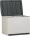 Plastiken 260 L opslagkist - Functioneel en esthetisch interieur/exterieur - Cadenassable met casters - 80 x 61 x 53 cm