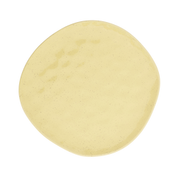 Plate Grottaglie Ø28 cm / Yellow