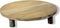 Plateau teak naturel d40h9 cm