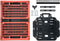 Plates4bikes Vouwkrat + Multi-Plaat koraal