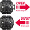 Plates4bikes Vouwkrat + Multi-Plaat koraal