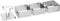 Platingmal Secret de Gourmet 2 Stuks 3 Onderdelen (8 x 4 cm)