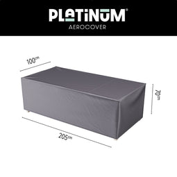Platinum AeroCover - Loungebankhoes - 205x100xH70cm - Ademend - Waterproof - Hoge kleurechtheid