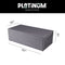 Platinum AeroCover - Loungebankhoes - 205x100xH70cm - Ademend - Waterproof - Hoge kleurechtheid