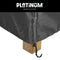 Platinum AeroCover - Loungebankhoes L-vorm - 220x220x90xH70cm - Ademend - Waterproof - Hoge kleurechtheid
