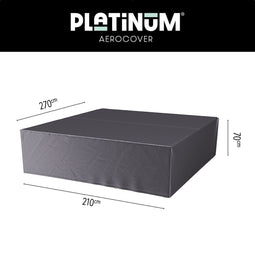 Platinum AeroCover - Loungesethoes - 270x210xH70cm - Ademend - Waterproof - Hoge kleurechtheid