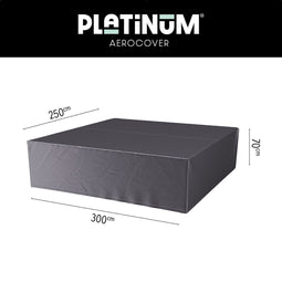Platinum AeroCover - Loungesethoes - 300x250xH70cm - Ademend - Waterproof - Hoge kleurechtheid