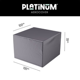 Platinum AeroCover - Loungestoelhoes - 100x100xH70cm - Ademend - Waterproof - Hoge kleurechtheid