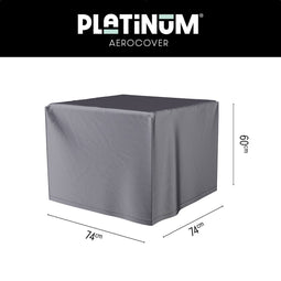 Platinum AeroCover - Loungetafelhoes - 74x74xH60cm - Ademend - Waterproof - Hoge kleurechtheid