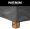 Platinum AeroCover - Loungetafelhoes - Ø65xH45cm - Ademend - Waterproof - Hoge kleurechtheid