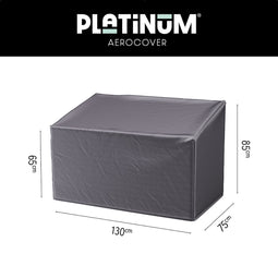 Platinum AeroCover - Tuinbankhoes - 130x75xH65/85cm - Ademend - Waterproof - Hoge kleurechtheid