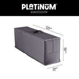 Platinum AeroCover - Tuinkussenhoes - 125x32xH50cm - Ademend - Hoge kleurechtheid