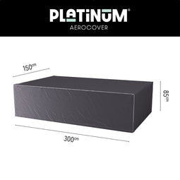 Platinum AeroCover - Tuinsethoes - 300x150xH85cm - Ademend - Waterproof - Hoge kleurechtheid