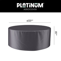 Platinum AeroCover - Tuinsethoes - Ø320xH85cm - Ademend - Waterproof - Hoge kleurechtheid