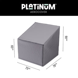 Platinum AeroCover - Tuinstoelhoes - 75x78x65/90cm - Ademend - Waterproof - Hoge kleurechtheid