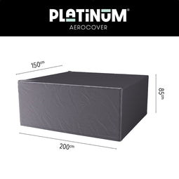 Platinum AeroCover - Tuintsethoes - 200x150xH85cm - Ademend - Waterproof - Hoge kleurechtheid