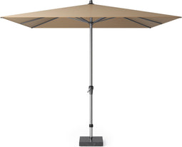 Platinum Sun & Shade - Middenstokparasol - Riva - 275x275 cm - Taupe - Easy-up draaisysteem - 96% UV protectie