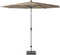 Platinum Sun & Shade - Middenstokparasol - Riva - Ø300cm - Taupe - Kantelbaar - Easy-up draaisysteem - 96% UV protectie