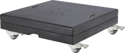 Platinum Sun & Shade - Parasolvoet - Modena - 150kg - Zwart gepolijst graniet - Zwenkwielen - Zwaar en stabiel