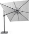 Platinum Sun & Shade – Zweefparasol – Challenger T² - 350x260cm – Wit – Dubbel Kantelbaar – 360° Draaibaar – 96% UV protectie