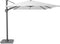 Platinum Sun & Shade – Zweefparasol – Challenger T² - 350x260cm – Wit – Dubbel Kantelbaar – 360° Draaibaar – 96% UV protectie