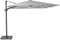 Platinum Sun & Shade – Zweefparasol - Challenger T² Glow - 300x300cm - Lichtgrijs – Dubbel Kantelbaar – 360° Draaibaar – 96% UV protectie