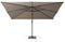 Platinum Sun & Shade – Zweefparasol – Challenger T¹ Premium - 400x300cm – Havana – Kantelbaar – 360° Draaibaar – 98% UV protectie