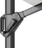 Platinum Sun & Shade – Zweefparasol – Challenger T² Telescope - 350x350 cm – Manhattan – Dubbel Kantelbaar – 360° Draaibaar – 98% UV protectie