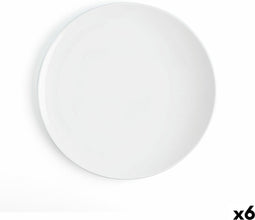 Platt tallrik Ariane Coupe Keramisch Wit (Ø 31 cm) (6 Stuks)