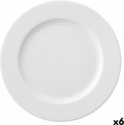 Platt tallrik Ariane Prime Keramisch Wit (Ø 31 cm) (6 Stuks)