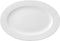 Platt tallrik Ariane Prime Ovalen Keramisch Wit (32 x 25 cm) (6 Stuks)