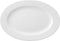 Platt tallrik Ariane Prime Ovalen Keramisch Wit (38 x 25 cm) (6 Stuks)