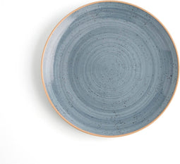 Platt tallrik Ariane Terra Keramisch Blauw (24 cm) (6 Stuks)