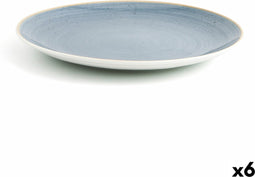 Platt tallrik Ariane Terra Keramisch Blauw (Ø 31 cm) (6 Stuks)