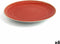 Platt tallrik Ariane Terra Keramisch Rood (Ø 31 cm) (6 Stuks)