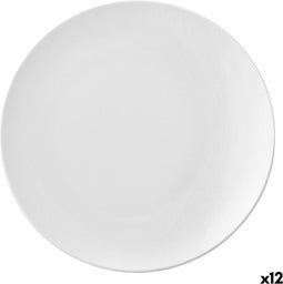 Platt tallrik Ariane Vital Coupe Keramisch Wit (Ø 21 cm) (12 Stuks)