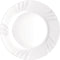 Platt tallrik Bormioli Rocco Ebro Wit Glas (24 cm) (36 Stuks)