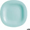 Platt tallrik Luminarc Carine Turkoois Glas (Ø 27 cm) (24 Stuks)