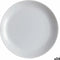 Platt tallrik Luminarc Diwali Grijs Glas (25 cm) (24 Stuks)
