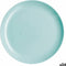 Platt tallrik Luminarc Diwali Turkoois Glas (25 cm) (24 Stuks)