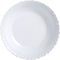 Platt tallrik Luminarc Feston Wit Glas (25 cm) (24 Stuks)