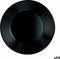 Platt tallrik Luminarc Harena Zwart Glas (25 cm) (24 Stuks)