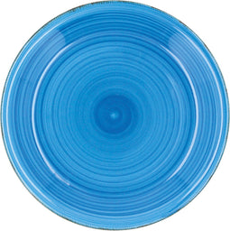 Platt tallrik Quid Vita Blauw Keramisch (Ø 27 cm) (12 Stuks)