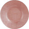 Platt tallrik Roze Glas 6 Stuks (21 x 2 x 21 cm)